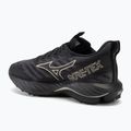 Кросівки для бігу жіночі Mizuno Wave Rider GTX 2 iron gate/ge gold/black 3