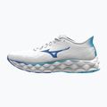 Кросівки для бігу жіночі Mizuno Wave Sky 8 white/laser blue/mugen blue 8