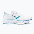 Кросівки для бігу жіночі Mizuno Wave Sky 8 white/laser blue/mugen blue 2