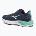 Кросівки для бігу жіночі Mizuno Wave Sky 8 india ink/neo silver/dusty jade green 3