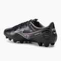 Кросівки футбольні чоловічі Mizuno α Select FG black/ignition red/801 c 3