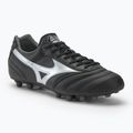 Кросівки футбольні чоловічі Mizuno Morelia II Pro AG black/galaxy silver/dark shadow