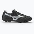 Кросівки футбольні чоловічі Mizuno Morelia II Pro AG black/galaxy silver/dark shadow 2