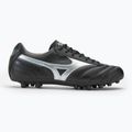 Кросівки футбольні чоловічі Mizuno Morelia II Club AG black/galaxy silver/dark shadow 2
