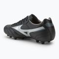 Кросівки футбольні чоловічі Mizuno Morelia II Club AG black/galaxy silver/dark shadow 3