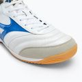 Кросівки футбольні чоловічі Mizuno Morelia Sala Elite IN white/laser blue/gold 7