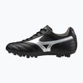 Кросівки футбольні дитячі Mizuno Morelia II Club AG black/galaxy silver/dark shadow