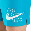 Шорти для плавання чоловічі Nike Logo Solid 5" Volley блакитні NESSA566-406 4