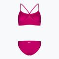 Купальник роздільний жіночий Nike Essential Sports Bikini рожевий NESSA211 2