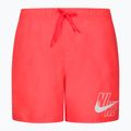 Шорти для плавання чоловічі Nike Logo Solid 5" Volley помаранчеві NESSA566-631