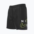 Шорти для плавання дитячі Nike Split Logo 4" Volley чорні NESSC786-001 5