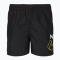 Шорти для плавання дитячі Nike Split Logo 4" Volley чорні NESSC786-001