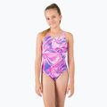 Купальник суцільний дитячий  Nike Multiple Print Fastback кольоровий NESSC755-989 4