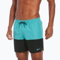 Шорти для плавання чоловічі Nike Split 5" Volley блакитно-чорні NESSB451-339 5