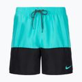 Шорти для плавання чоловічі Nike Split 5" Volley блакитно-чорні NESSB451-339