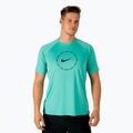 Футболка тренувальна чоловіча Nike Ring Logo бірюзова NESSC666-339