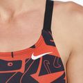 Купальник суцільний жіночий Nike Multiple Print Fastback помаранчевий NESSC050-631 8