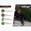 Альпійський зелений 2-місний кемпінговий намет Vango F10 Helium UL 2 11