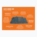 Намет кемпінговий для 4-х осіб Vango Castlewood 400 Package mineral green 2