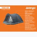 Намет кемпінговий 5-місний Vango Tahoe 500 deep blue 13