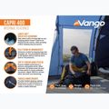 Намет кемпінговий чотиримісний Vango Capri 400 twilight blue 11