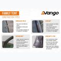 Намет кемпінговий семимісний Vango Iris 500 twilight blue 11