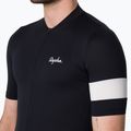 Футболка велосипедна чоловіча Rapha Core Lightweight Jersey black/white 3