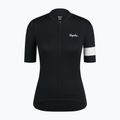 Футболка велосипедна жіноча Rapha Core Lightweight Jersey black/white 5