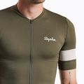 Футболка велосипедна чоловіча Rapha Core Lightweight Jersey dark green/white 3