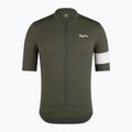 Футболка велосипедна чоловіча Rapha Core Lightweight Jersey dark green/white 5