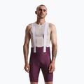 Шорти велосипедні чоловічі Rapha Brevet Element Cargo Bib Shorts plum/white