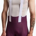 Шорти велосипедні чоловічі Rapha Brevet Element Cargo Bib Shorts plum/white 3