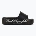 Шльопанці жіночі KARL LAGERFELD Kobo II Hotel Logo black eco eva