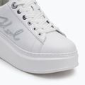 Кросівки жіночі KARL LAGERFELD Anakapri Signia white leather w/silver 7