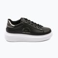 Кросівки жіночі KARL LAGERFELD Kapri Maison black leather w/silver