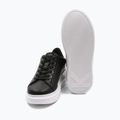 Кросівки жіночі KARL LAGERFELD Kapri Maison black leather w/silver 3