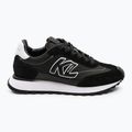 Кросівки жіночі KARL LAGERFELD Kairo Kl Sidetrim black leather/textille