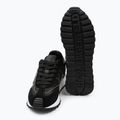 Кросівки жіночі KARL LAGERFELD Kairo Kl Sidetrim black leather/textille 5