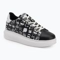 Кросівки жіночі KARL LAGERFELD Kapri Twin Nft Graffiti black/white leather