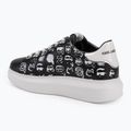 Кросівки жіночі KARL LAGERFELD Kapri Twin Nft Graffiti black/white leather 3