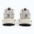Кросівки жіночі KARL LAGERFELD Orion Sidetrim white leather/textile w/silver 3