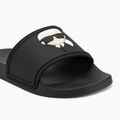 Шльопанці жіночі KARL LAGERFELD Kondo 2.0 NFT black rubber 7