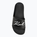Шльопанці жіночі KARL LAGERFELD Kondo 2.0 Signia black rubber 5