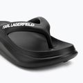 В'єтнамки жіночі KARL LAGERFELD Skoona II Hotel Thong black rubber 7
