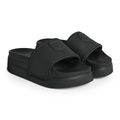 Шльопанці жіночі KARL LAGERFELD Kondominium Nft Relief black rubber 2