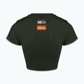 Жіноча футболка Ellesse Tweetest Crop темно-зелена 2
