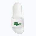 Чоловічі шльопанці Lacoste 45CMA0002 білий / зелений 5