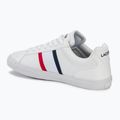 Кросівки чоловічі Lacoste 45CMA0055 white/navy/red 3