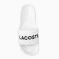 Чоловічі шльопанці Lacoste 47CMA0025 білий/чорний 5