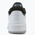 Чоловічі кросівки Lacoste Lineshot з контрастним коміром зі шкіри біло-чорного кольору 6